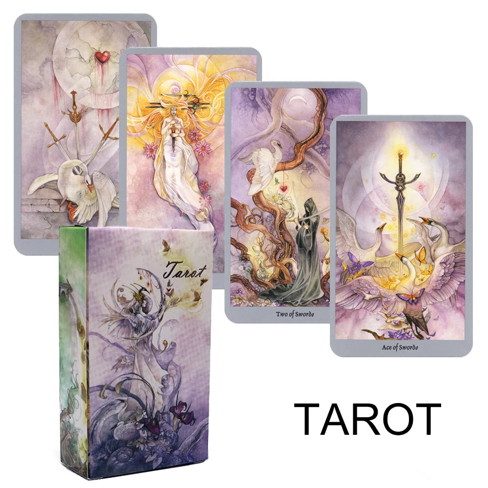 Shadows Tarot.78 Cards Set  Tarot Cards .Cards For Party Game Deck Mystical Divination Oracle Cards Friend Party Board Game