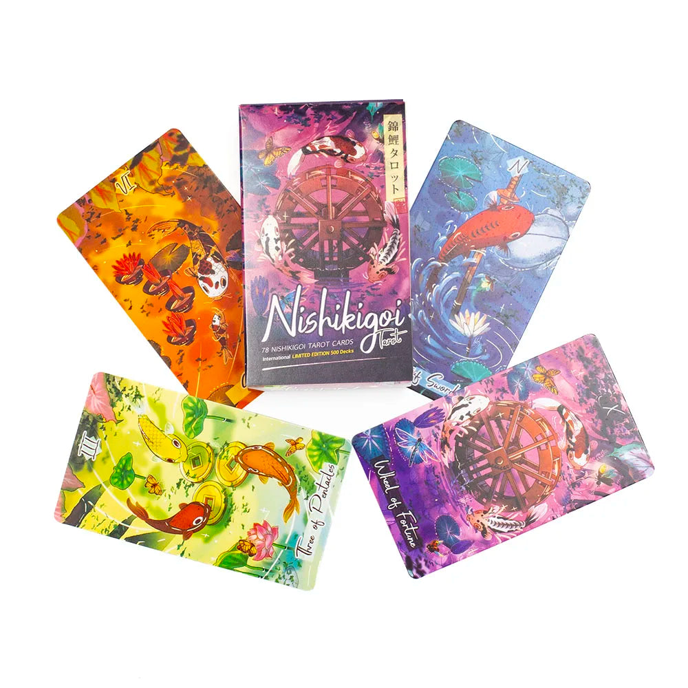 The Classic Tarot Cards Deck 78Pcs For Easy Beginners Fate Fortune Telling Party Tabletop Board Game Toy