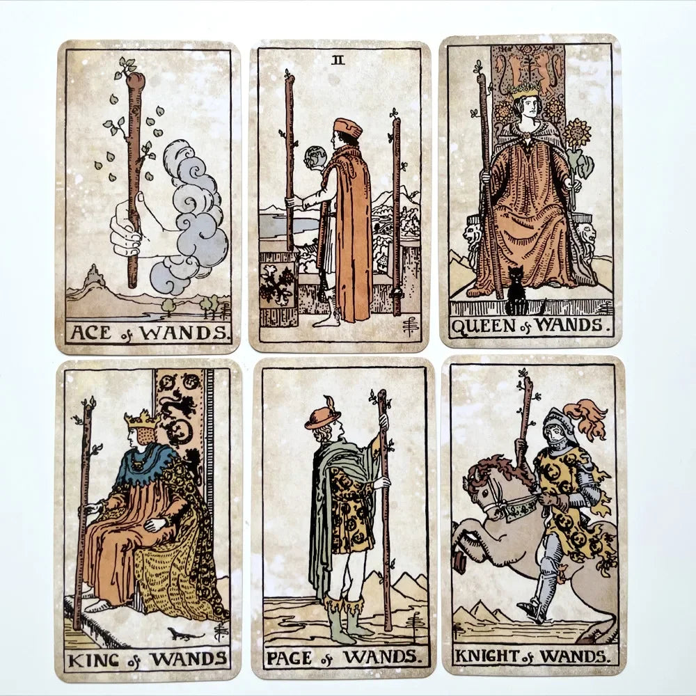 Runic Tarot cards board game wait tarot cards with pdf guidebook
