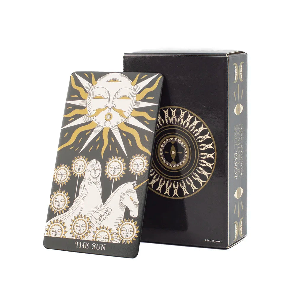 The Classic Tarot Cards Deck 78Pcs For Easy Beginners Fate Fortune Telling Party Tabletop Board Game Toy