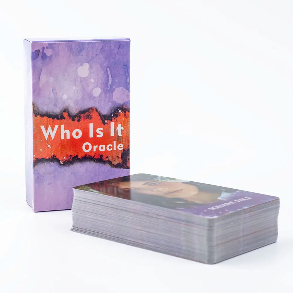 Who Is It Oracle Cards 78 Cards About 10X6cm NO Guide For Family Party High Quality Fortune Telling Divination Tarot Cards Deck