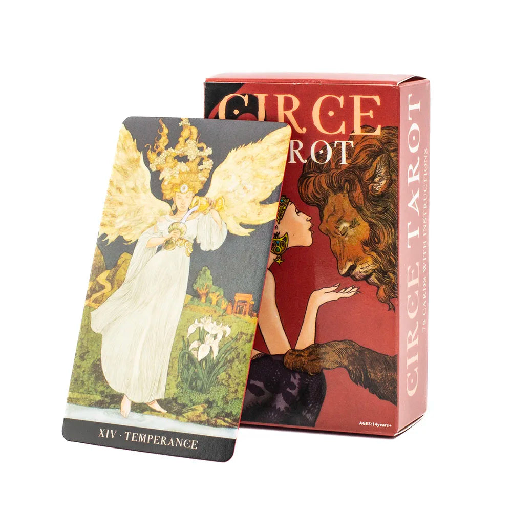 The Classic Tarot Cards Deck 78Pcs For Easy Beginners Fate Fortune Telling Party Tabletop Board Game Toy
