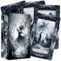 Dark Fantasy Tarot Deck, 78-Cards with Guidebook, Gothic-Style Taro Cards, Uncovering Hidden Truths, Fortune-telling Toy, 12x7cm