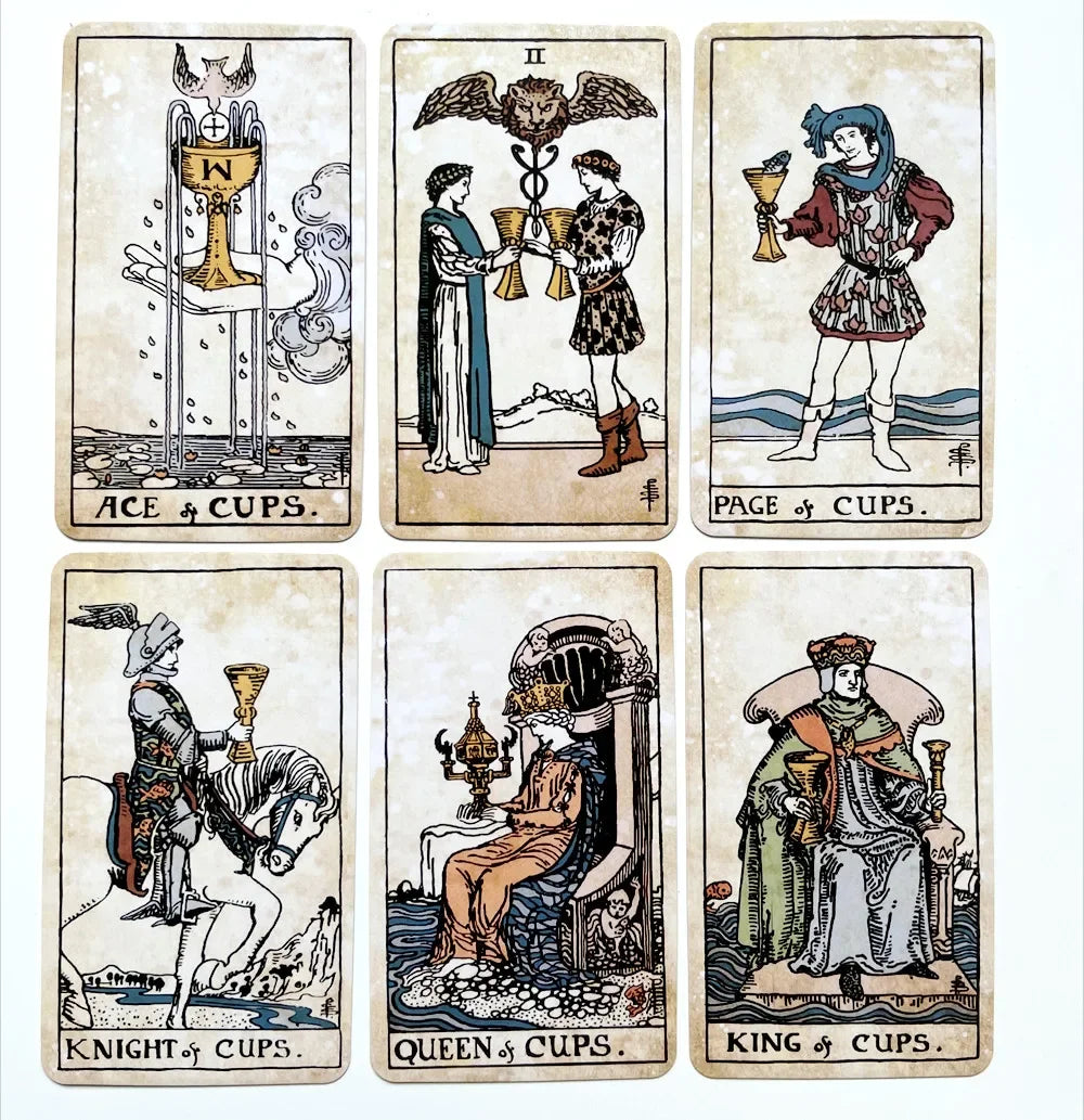Runic Tarot cards board game wait tarot cards with pdf guidebook