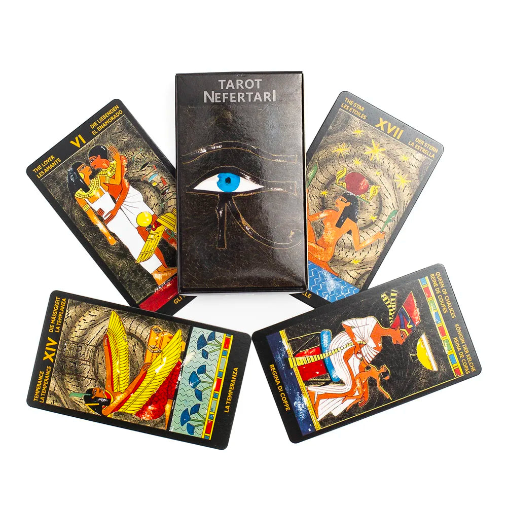 The Classic Tarot Cards Deck 78Pcs For Easy Beginners Fate Fortune Telling Party Tabletop Board Game Toy