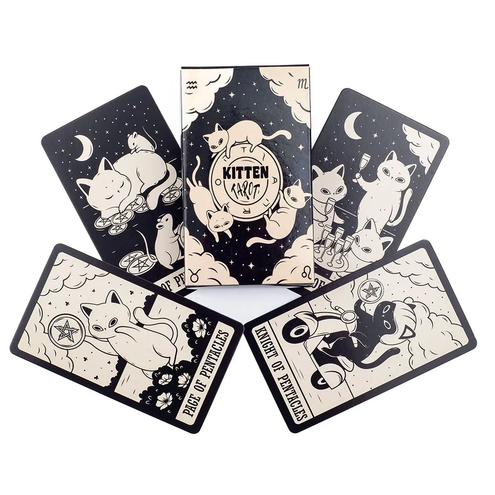 The Classic Tarot Cards Deck 78Pcs For Easy Beginners Fate Fortune Telling Party Tabletop Board Game Toy